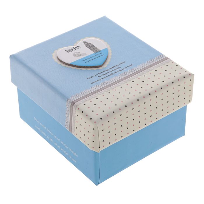 Коробка подарочная 8 х 7,5 х 5 см