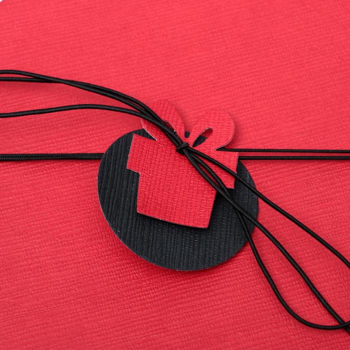 Набор коробок 3в1, красный, 27 х 27 х 14,5 - 21 х 21 х 11 см