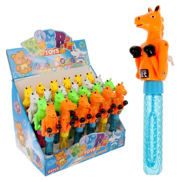 Мыльные пузыри "Лошадь-боксёр", МИКС