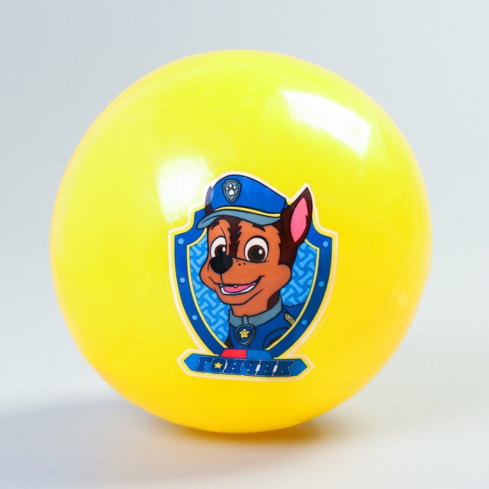 Щенячий патруль. Мяч детский "ГОНЧИК" 16 см, 50 гр, цвета микс