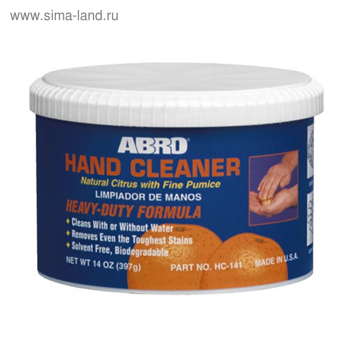 Очиститель для рук ABRO, 397 г HC-141