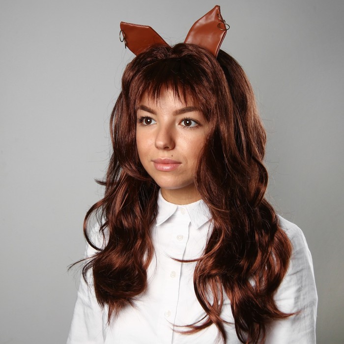 Парик "Русые волосы" с ушками