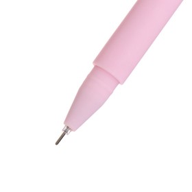 Ручка гелевая 0,5 мм синяя "Стразы розовые" от Сима-ленд