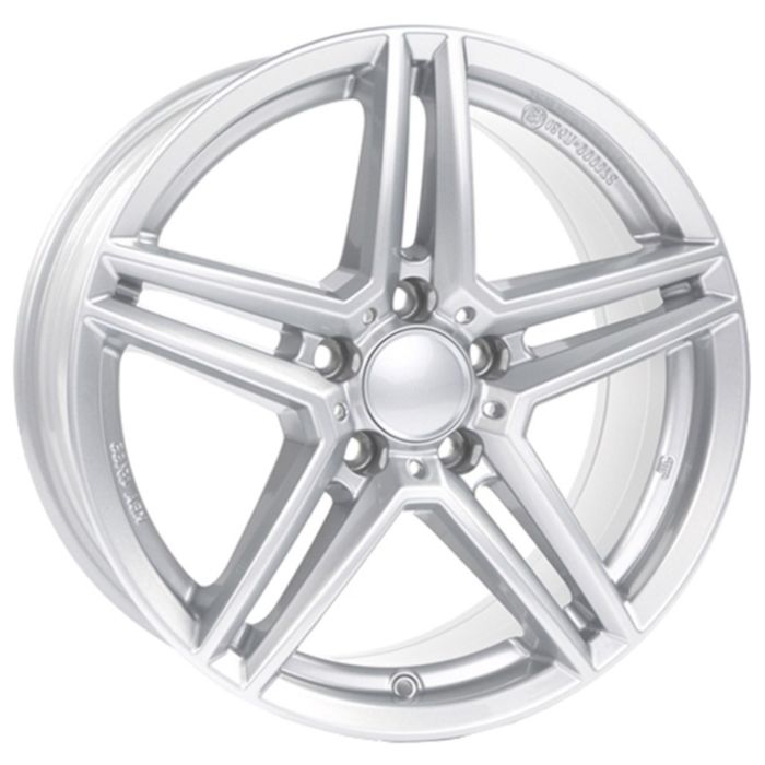 Диск Alutec M10 7,5x17 5x112 ET40 d66,5 Polar Silver (M10-75740M11-0) For OEM Cap