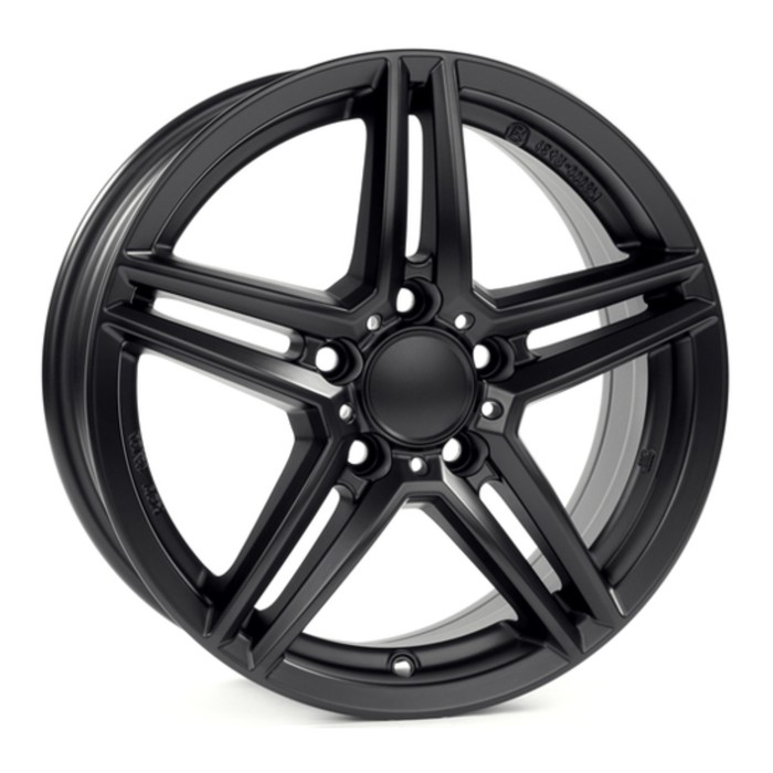 Диск Alutec M10 7,5x17 5x112 ET52,5 d66,5 Diamond Black (M10-75752M84-5) For OEM Cap