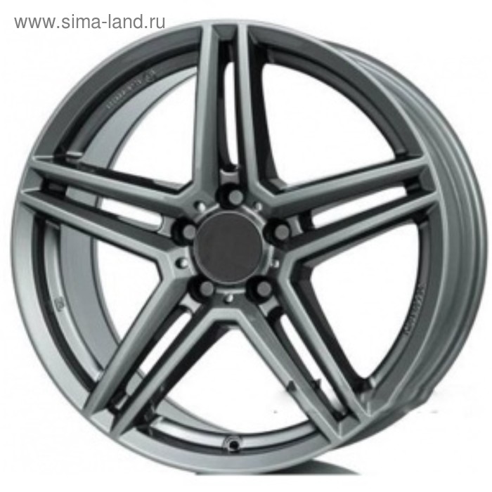 фото Диск литой alutec m10x 7,5x17 5x112 et36 d66,5 metal grey (m10x-75736m17-9) for oem cap