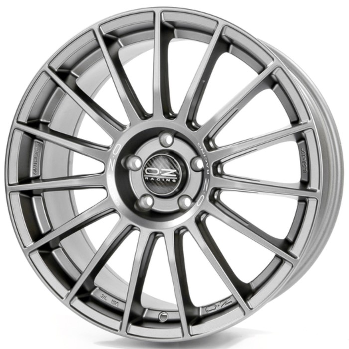 Диск OZ Superturismo LM 8,5x19 5x108 ET45 d75 Matt Graphite Silver Lettering (W0185220046) dL   2789