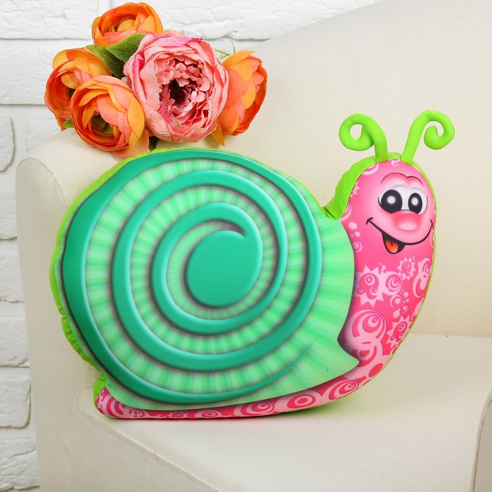 Мягкая игрушка-антистресс "Улитка"