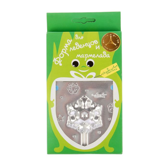 Набор для приготовления леденцов и мармелада "Снежинка", цвет МИКС