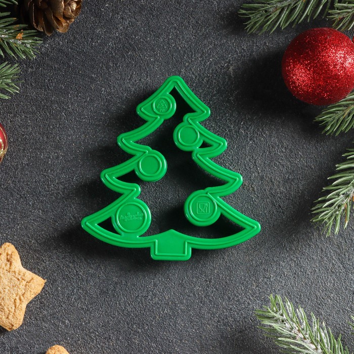 Форма для вырезки теста "Елочка"