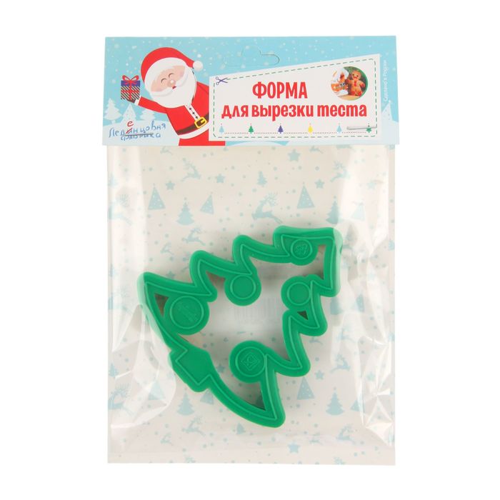 Форма для вырезки теста "Елочка"