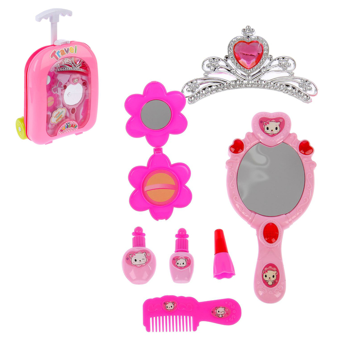 Набор аксессуаров для юной красотки в чемоданчике
