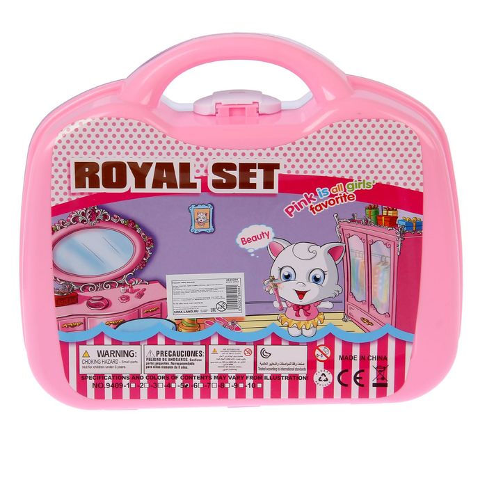 Набор аксессуаров для юной красотки "Бал" со световыми и звуковыми эффектами, цвета МИКС