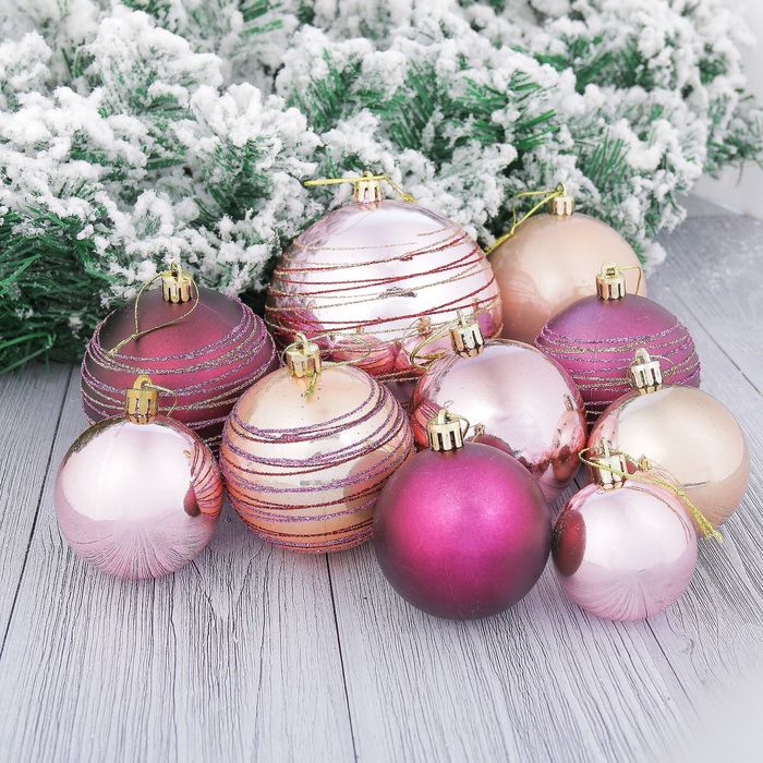 Набор шаров пластик "Великолепное ассорти" 29 шт