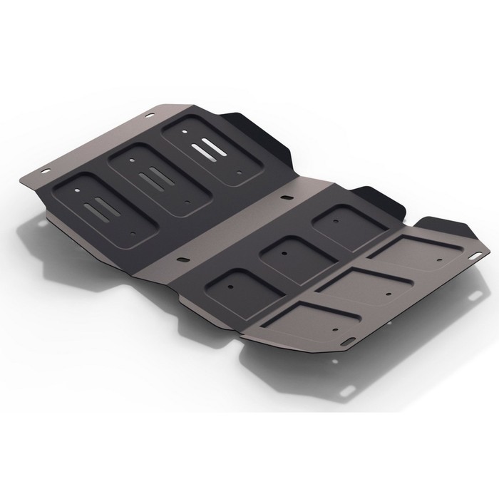 Защита картера АвтоБРОНЯ для Great Wall Hover H3 (V - 2.0; 2.4) 2006-2011 2011-2015, крепеж в комплекте, сталь, 2 мм, 111.02007.1