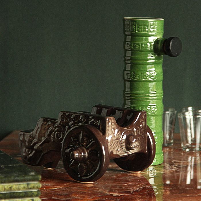 Штоф "Царь-Пушка" с пробкой 0,25 л.