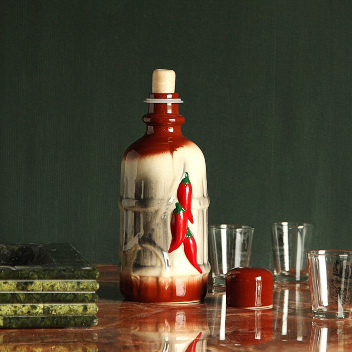 Штоф "К столу" (Перцовка) с пробкой 0,5 л.