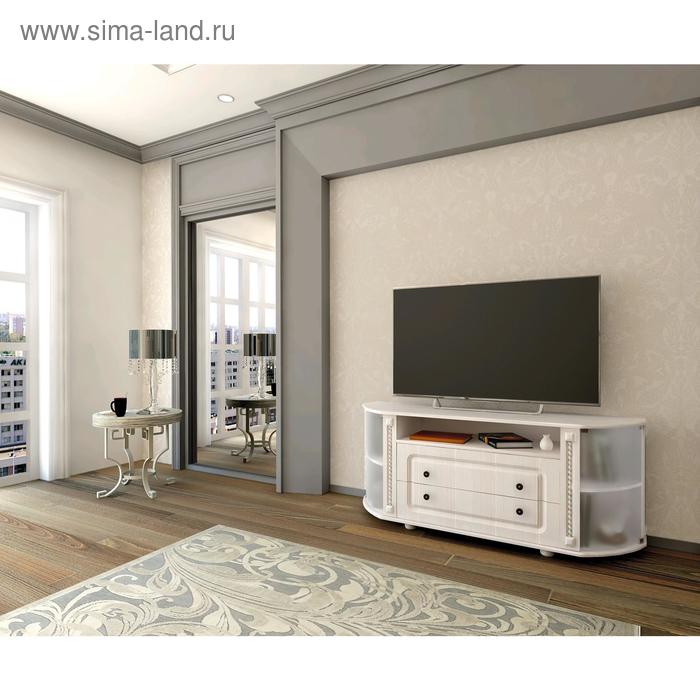

Тумба ТВ «Азалия», 1500 × 400 × 637 мм, цвет бодега белая