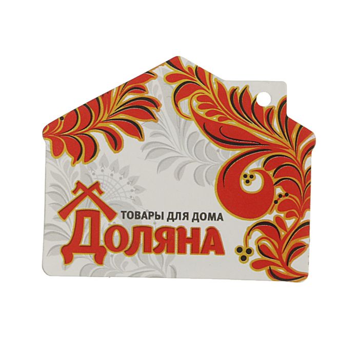 Вешалка надверная, 4 двойных крючка "Мелодия"