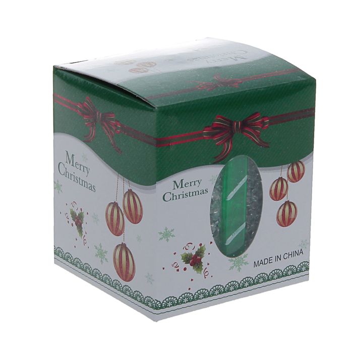 Игрушка световая "Подарок квадр." (батарейки в комплекте) 7 х 8,5 см, 1 LED, RGB, БЕЛЫЙ