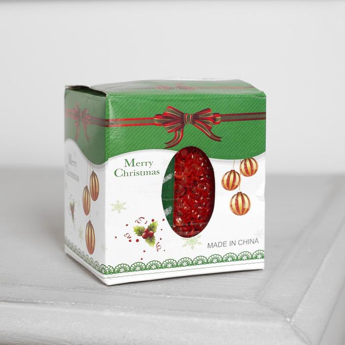 Игрушка световая "Подарок" (батарейки в комплекте) 7 х 8,5 см, 1 LED, RGB, КРАСНЫЙ