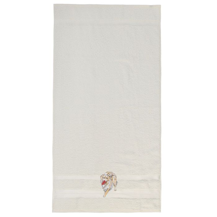 КМП TWO DOLPHINS в коробке 50x90,70х140 2 шт LITTLE PUPPY кремовый, 420 гр/м2, хл.100%