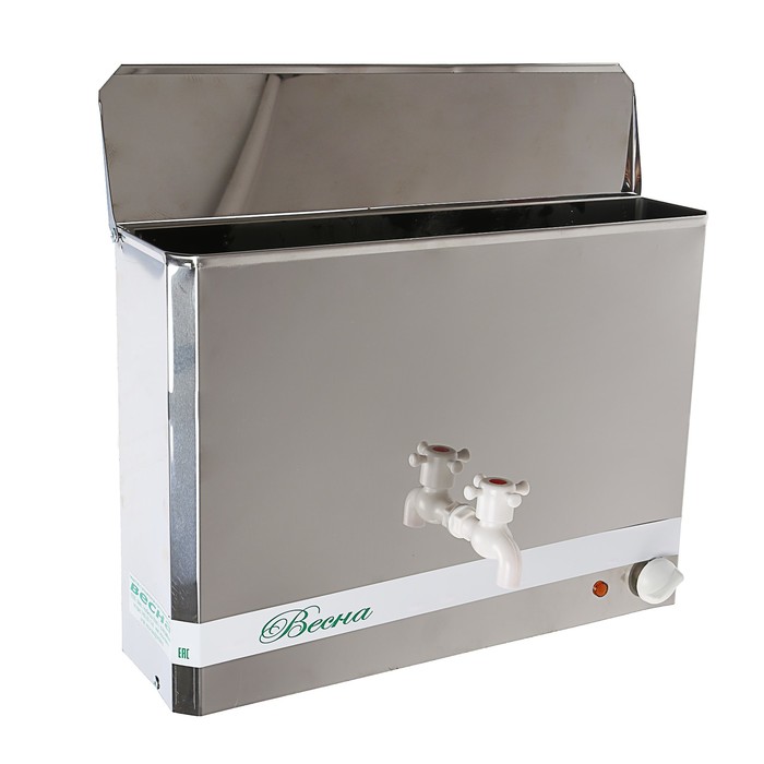 Бак "Весна",с электронагревателем, нержавеющая сталь 15 л, зеркальный