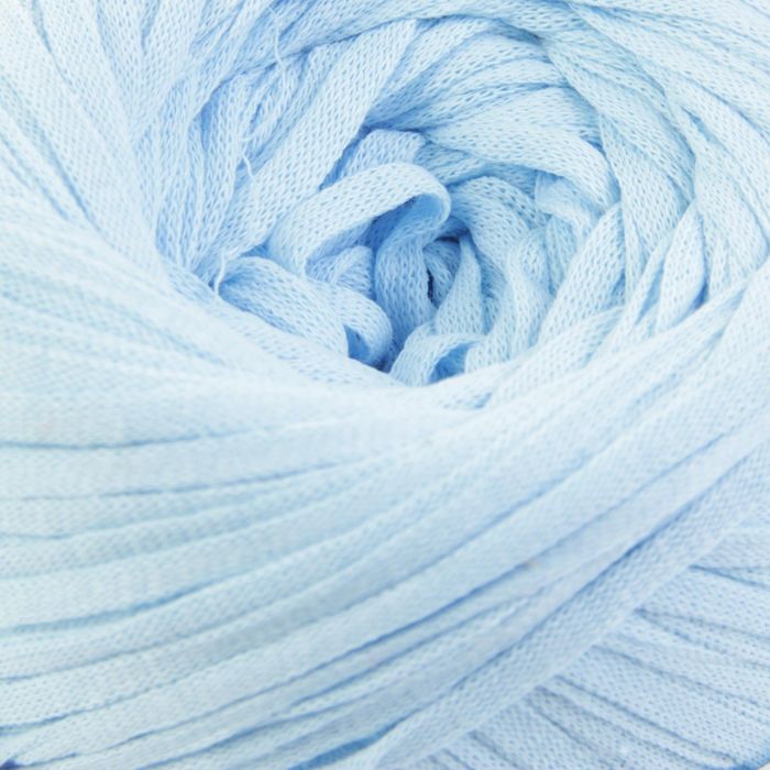 Пряжа "Итальянская" 100% хлопок 165м/200гр (2820, воздушно-голубой)