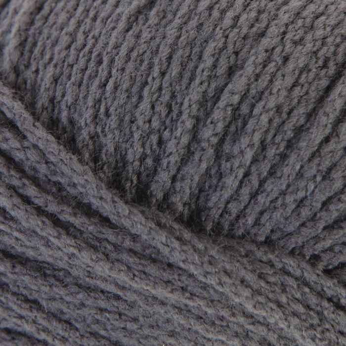 Пряжа "Камелия" 100% акрил 175м/100гр  (0565, темно-серый)