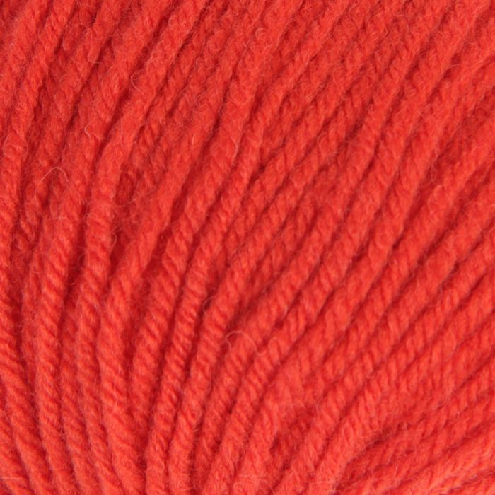 Пряжа "Кроха" 20% шерсть/80% акрил 135 м/50 гр (1440, алый)