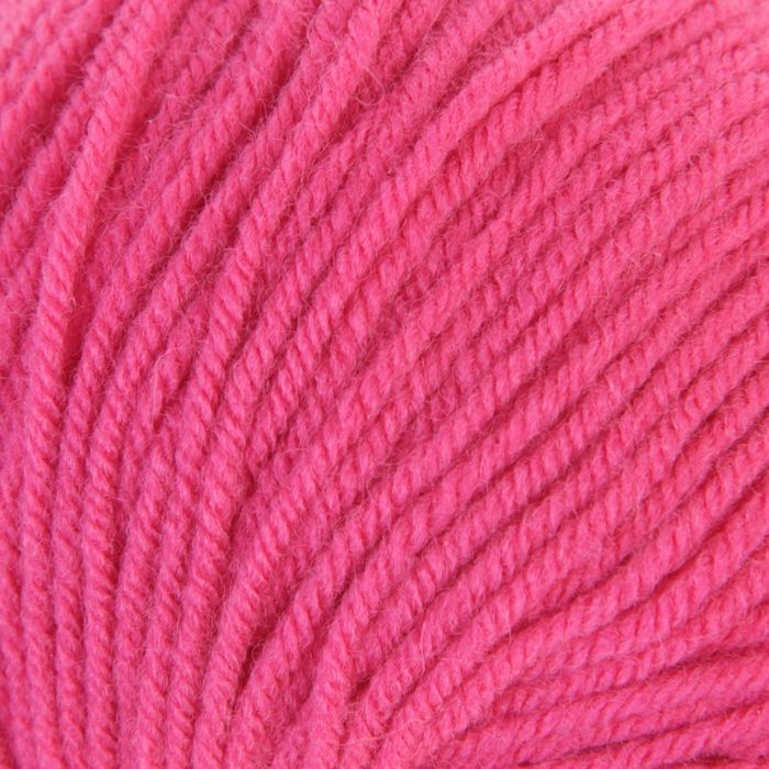 Пряжа "Кроха" 20% шерсть/80% акрил 135 м/50 гр (1018, мальва)