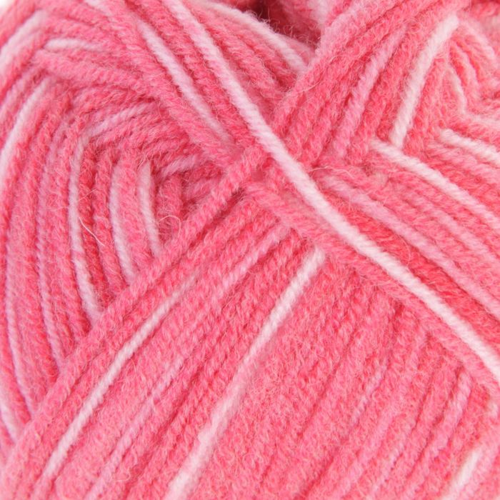 Пряжа "Мираж" 50% шерсть, 50% акрил 330м/100гр (7126, принт)