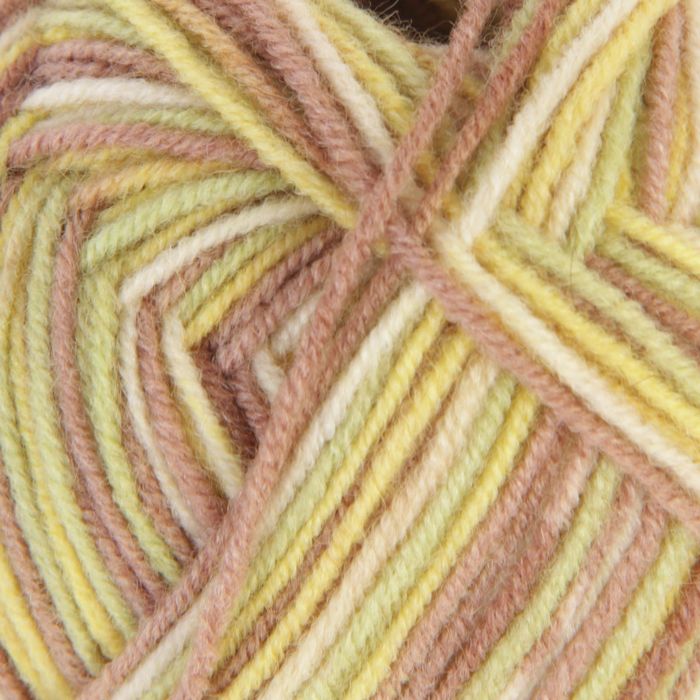 Пряжа "Мираж" 50% шерсть, 50% акрил 330м/100гр (7092, принт)