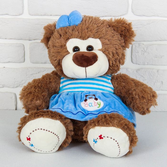 Мягкая игрушка "Медведь в платье", МИКС