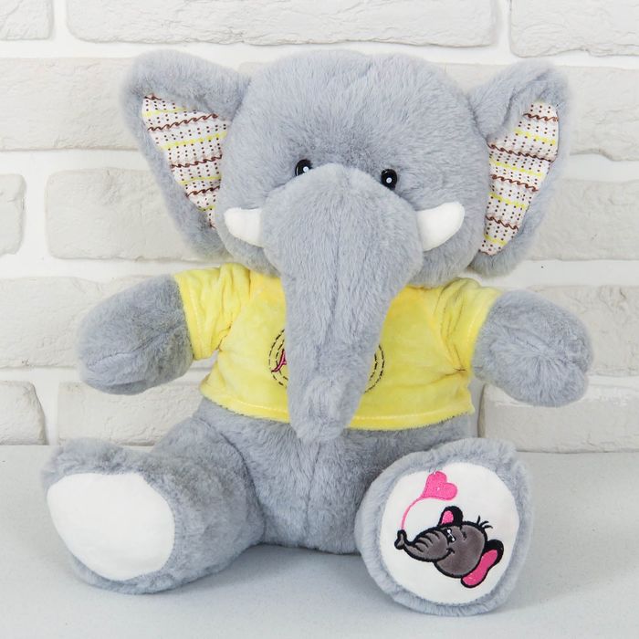 Мягкая игрушка "Слон в кофте №2", МИКС