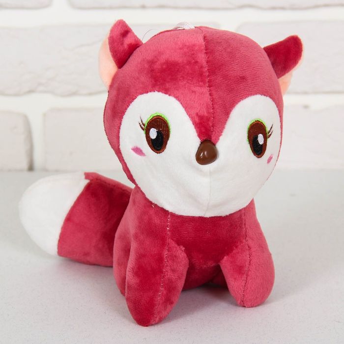 Мягкая игрушка "Лиса", 18 см, МИКС