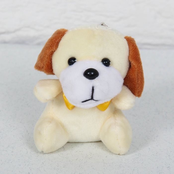 Мягкая игрушка-брелок "Звери с бантами", 7 см, МИКС