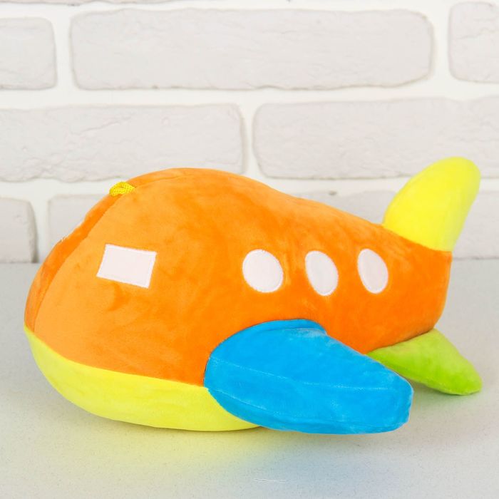Мягкая игрушка "Самолет", 34 см, МИКС