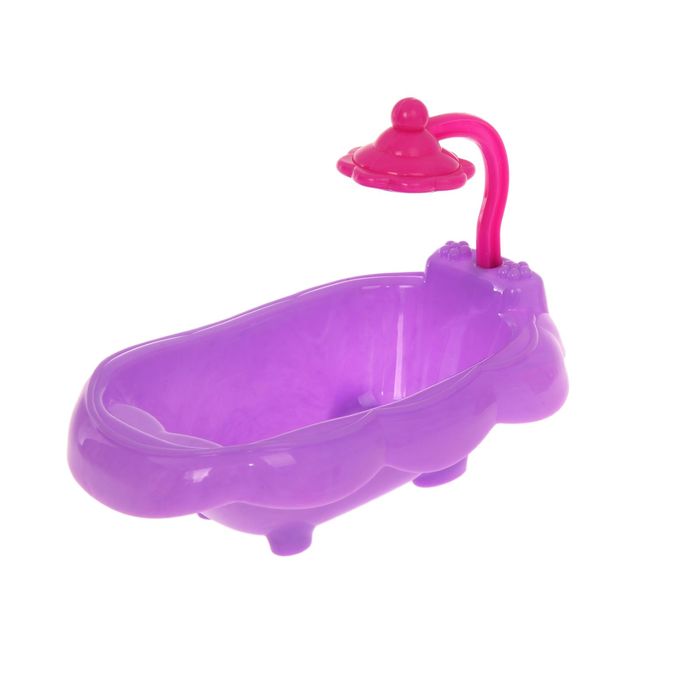 Пони "Дива" с малышкой в ванне, с аксессуарами, МИКС