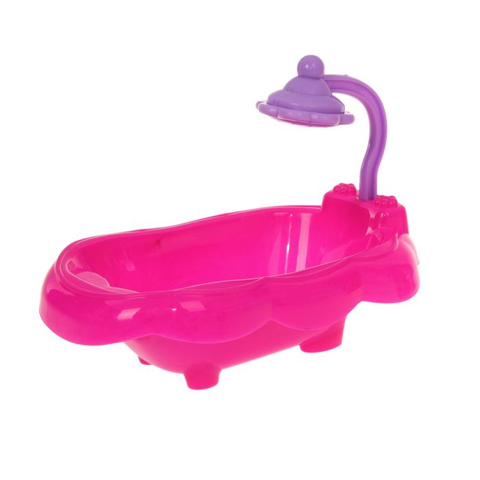 Пони "Дива" с малышкой в ванне, с аксессуарами, МИКС