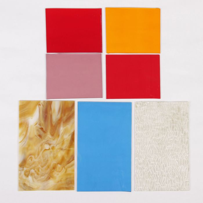 Набор витражного стекла № 6