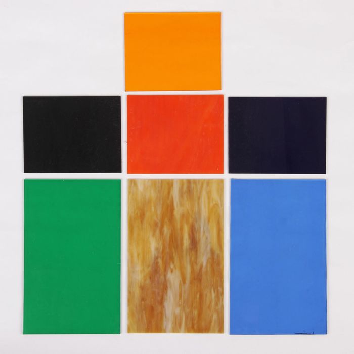 Набор витражного стекла № 7