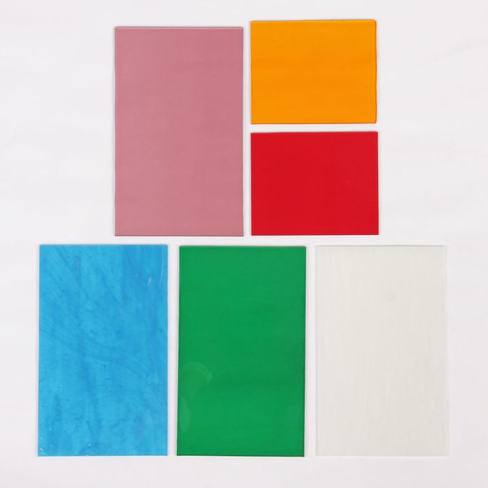 Набор витражного стекла № 10