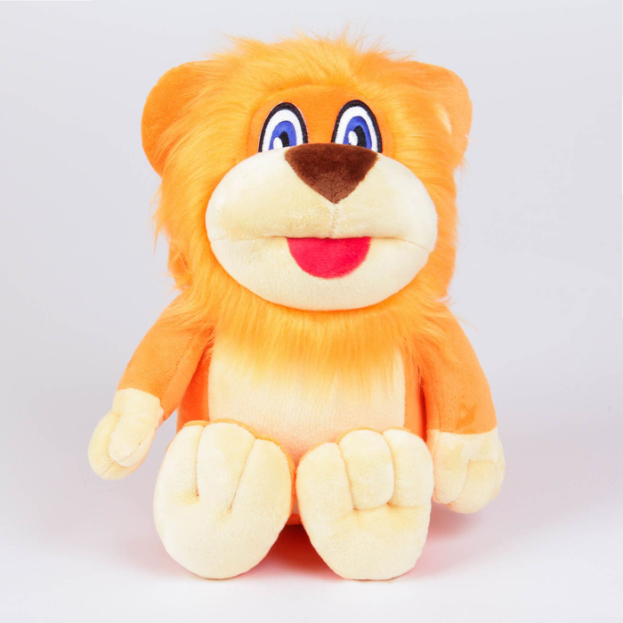 Мягкая игрушка "Лев", оранжевый