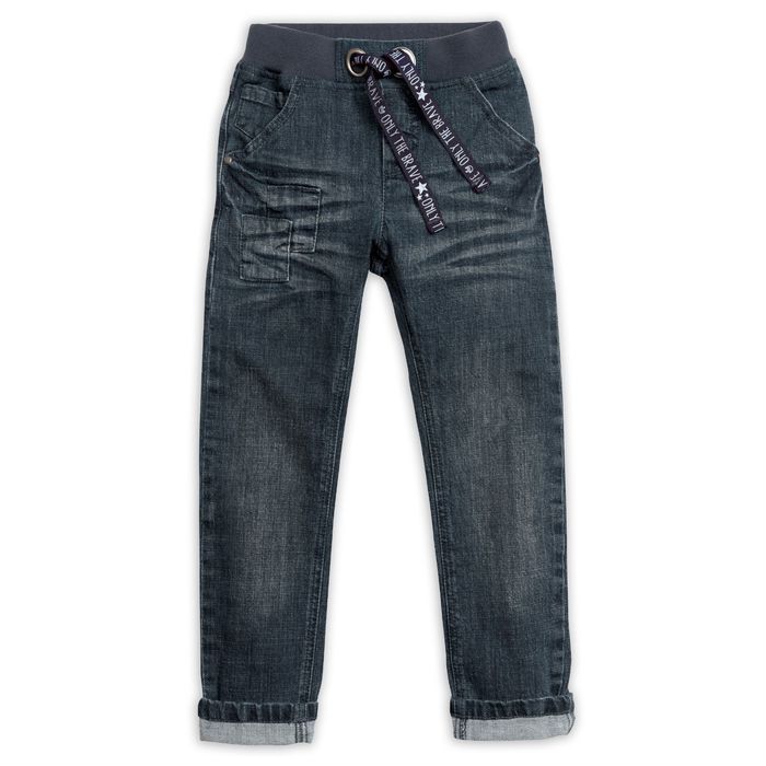 Брюки для мальчика, рост 104 см, цвет тёмно-серый