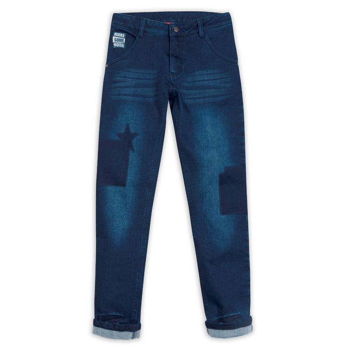 Брюки для мальчика, рост 134 см, цвет тёмно-синий