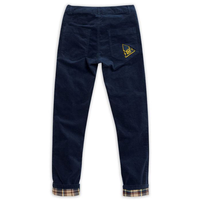 Брюки для мальчика, рост 128 см, цвет джинс