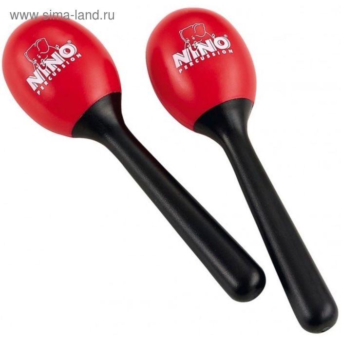 Маракасы Nino Percussion NINO569R  пластиковые, красные