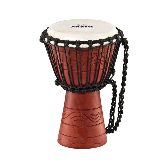 Джембе NINO-ADJ2-XXS Water Rhythm 4,5", махагони, натуральная кожа