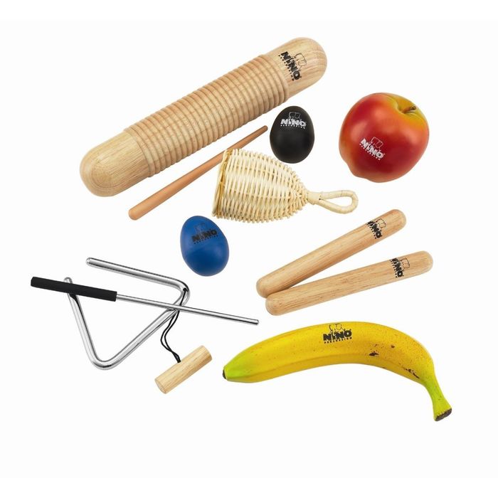 Набор перкуссии Nino Percussion NINOSET4 8 предметов, в чехле